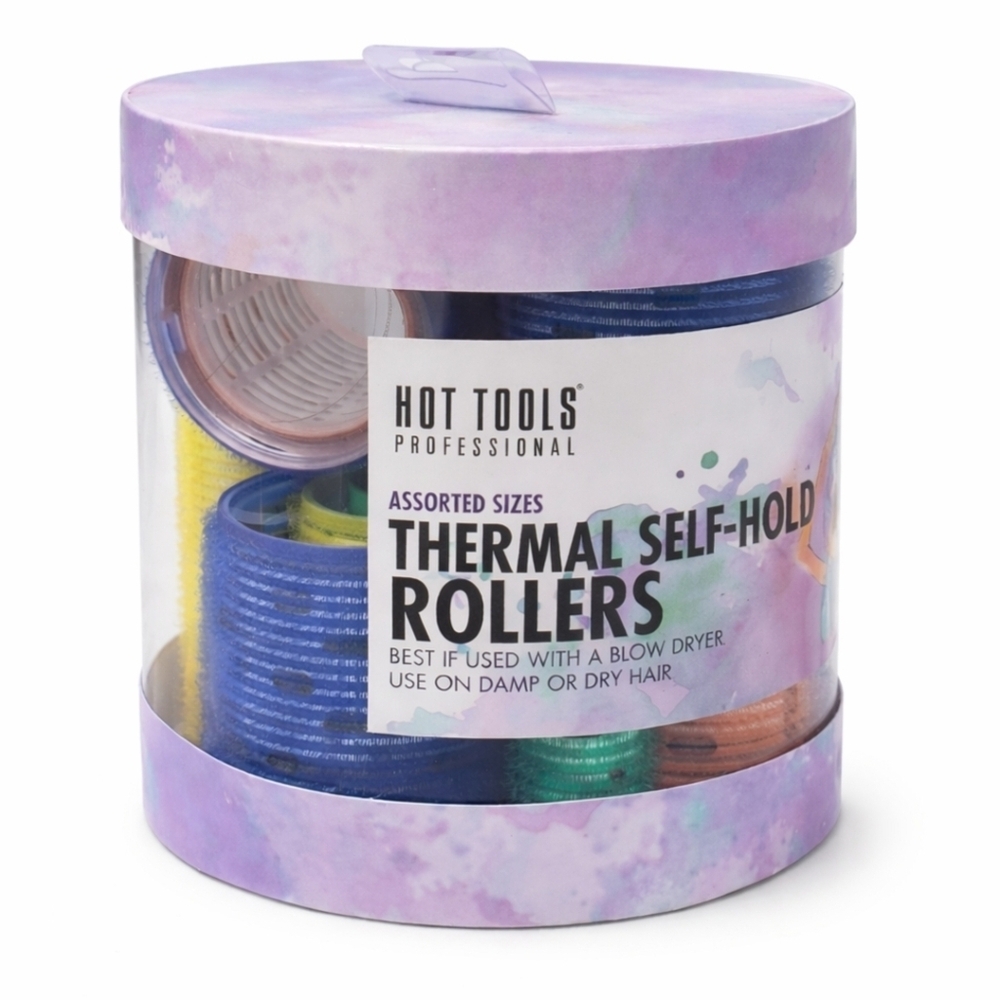 Hot Tools Professional Thermal Self Hold Rollers Assorted Sizes Curling Set